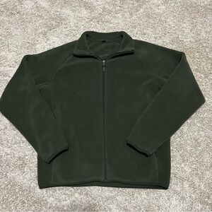UNIQLO Dark Green Fleece Jacket